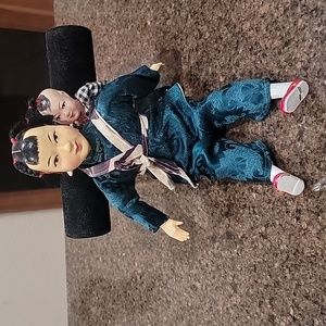 Japanese Doll with Baby